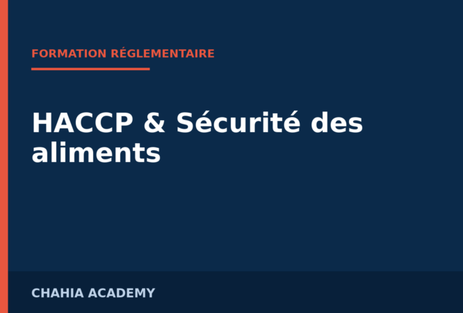 Couverture — HACCP & Sécurité des aliments