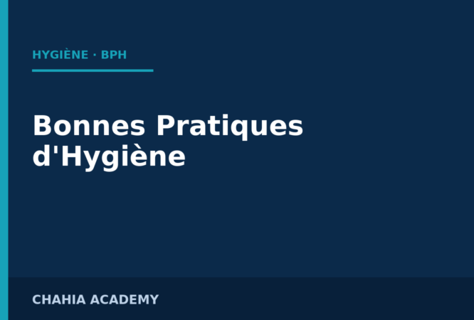 Couverture — Bonnes Pratiques d'Hygiène
